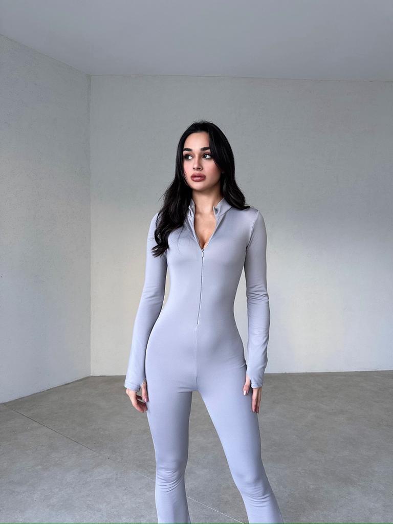 Parmak Geçmeli FREDERİCA Tulum 3940 - Gri