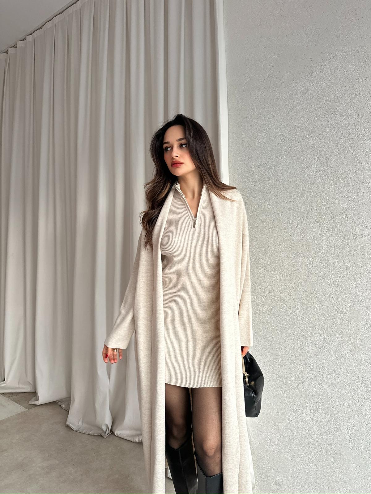 POLKA Triko Takım 8708 - Krem
