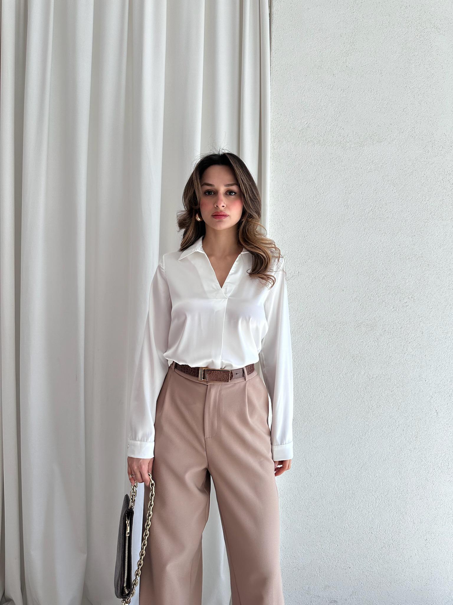 POPPER Gömlek 6745 - Beyaz