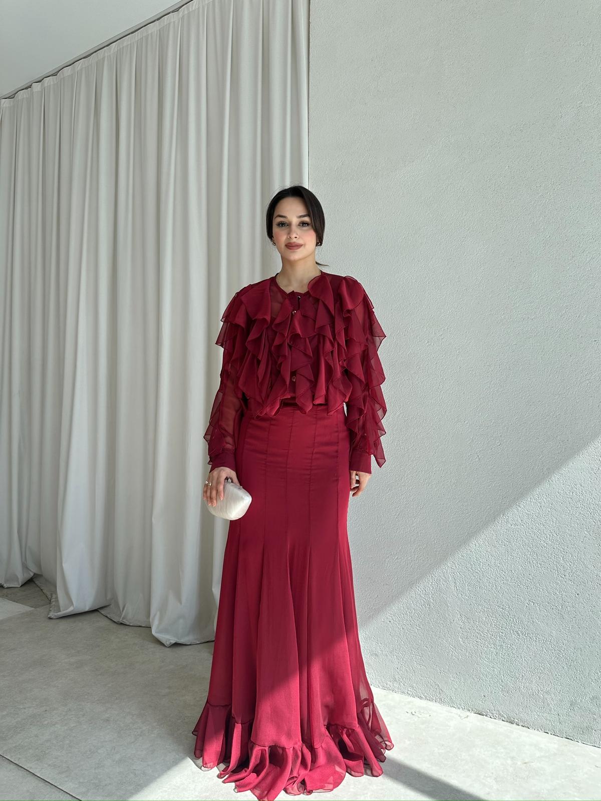 POPPY Takım 8599 - Bordo