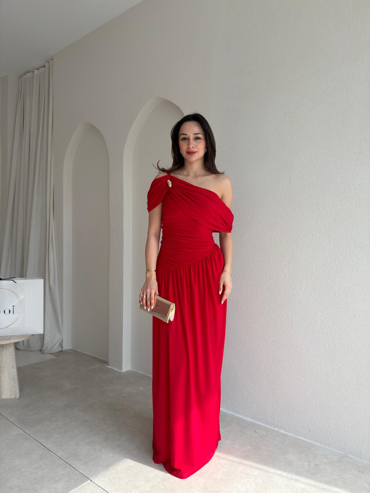 POSNER Maxi Elbise 2011 - Kırmızı