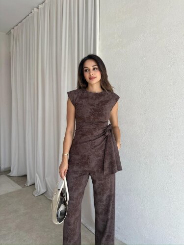 PUNK Takım 8070 - Kahverengi - Mooi