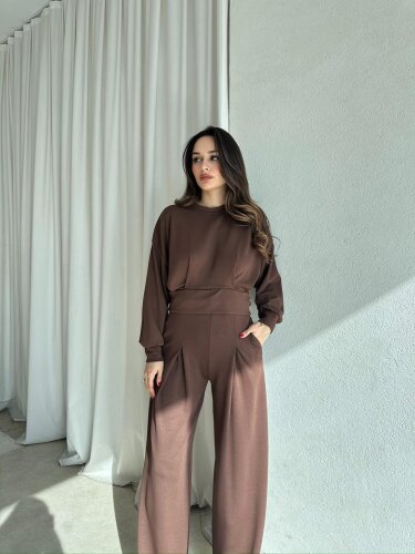 RAPİD Takım 8675 - Acı Kahve - Mooi Butik