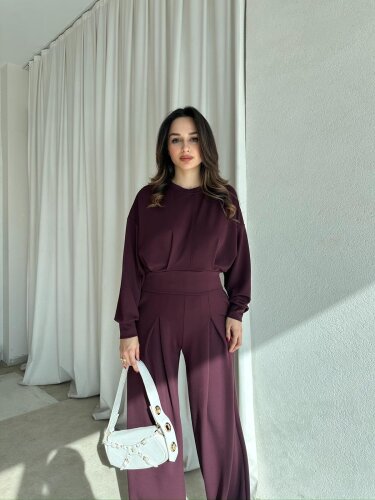 RAPİD Takım 8675 - Bordo - Mooi Butik