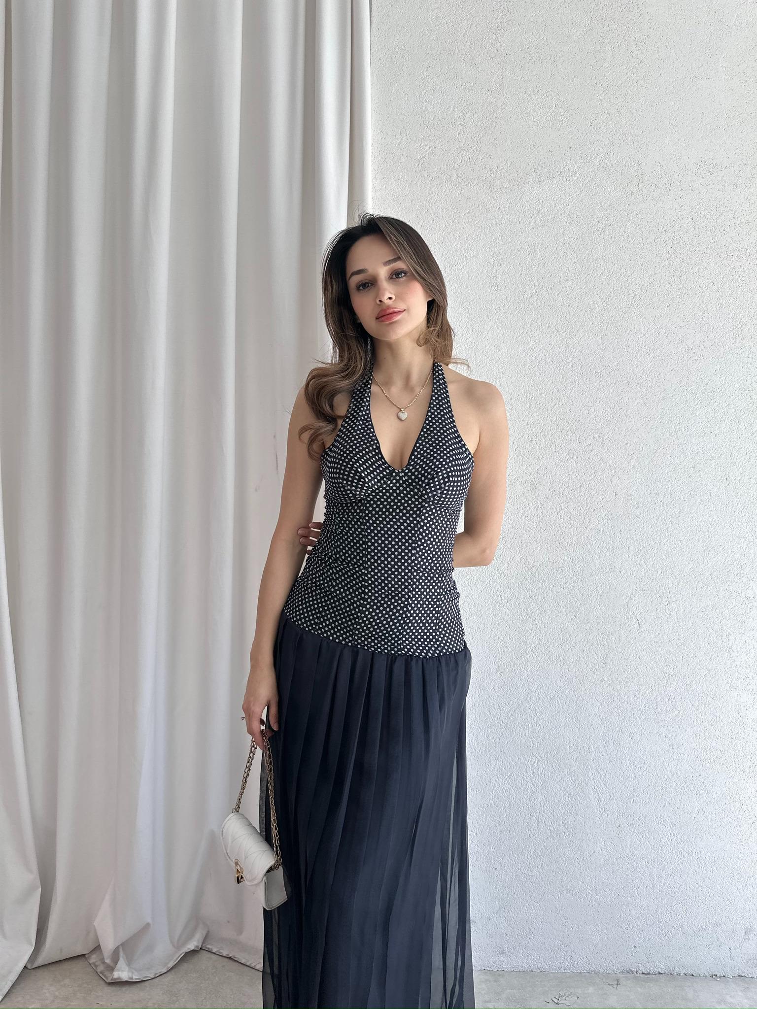 REVNA Maxi Elbise 7655