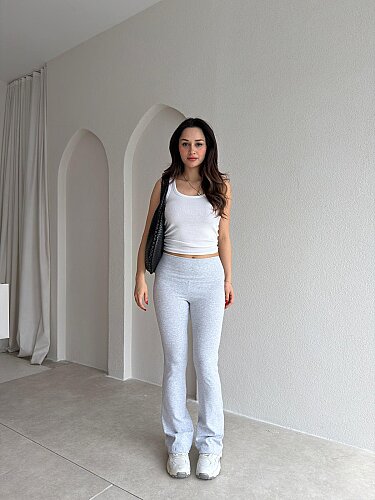 RİLEY Tayt 3093 - Gri - Mooi Butik