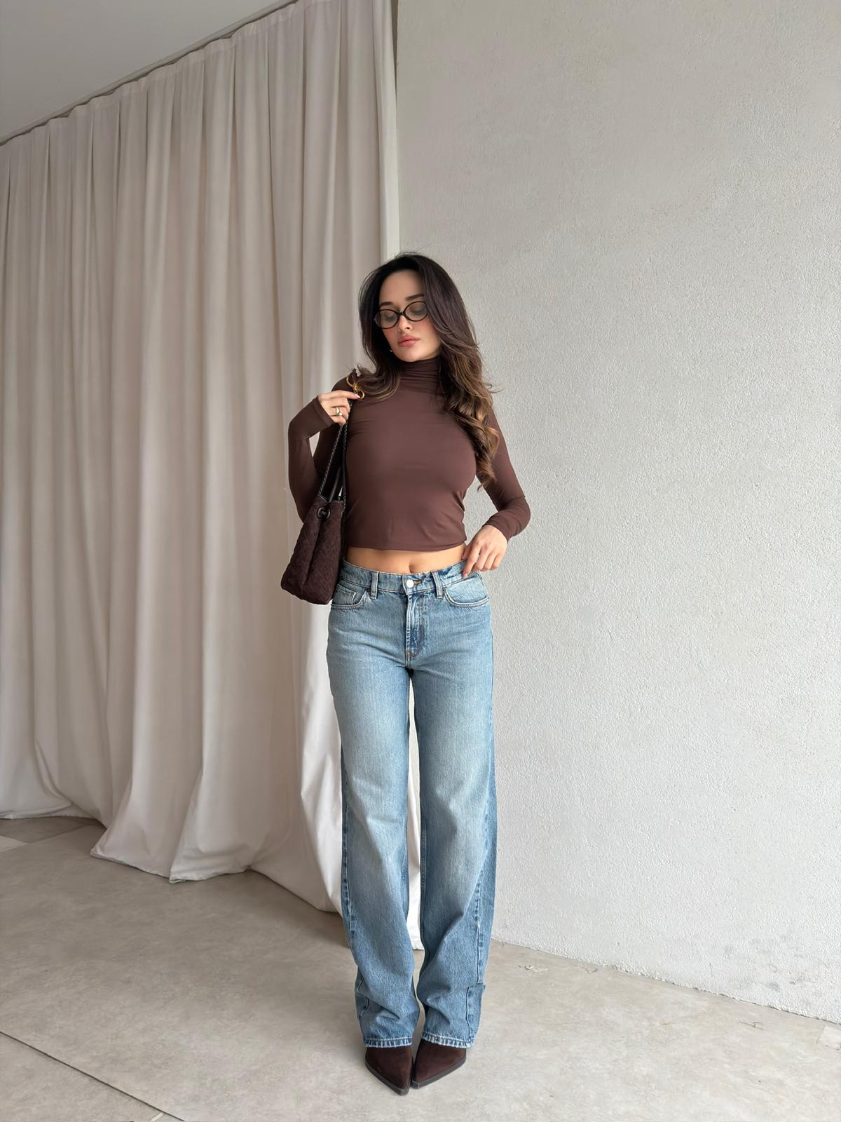 ROAD Düşük Bel Jean 1256 - Mavi