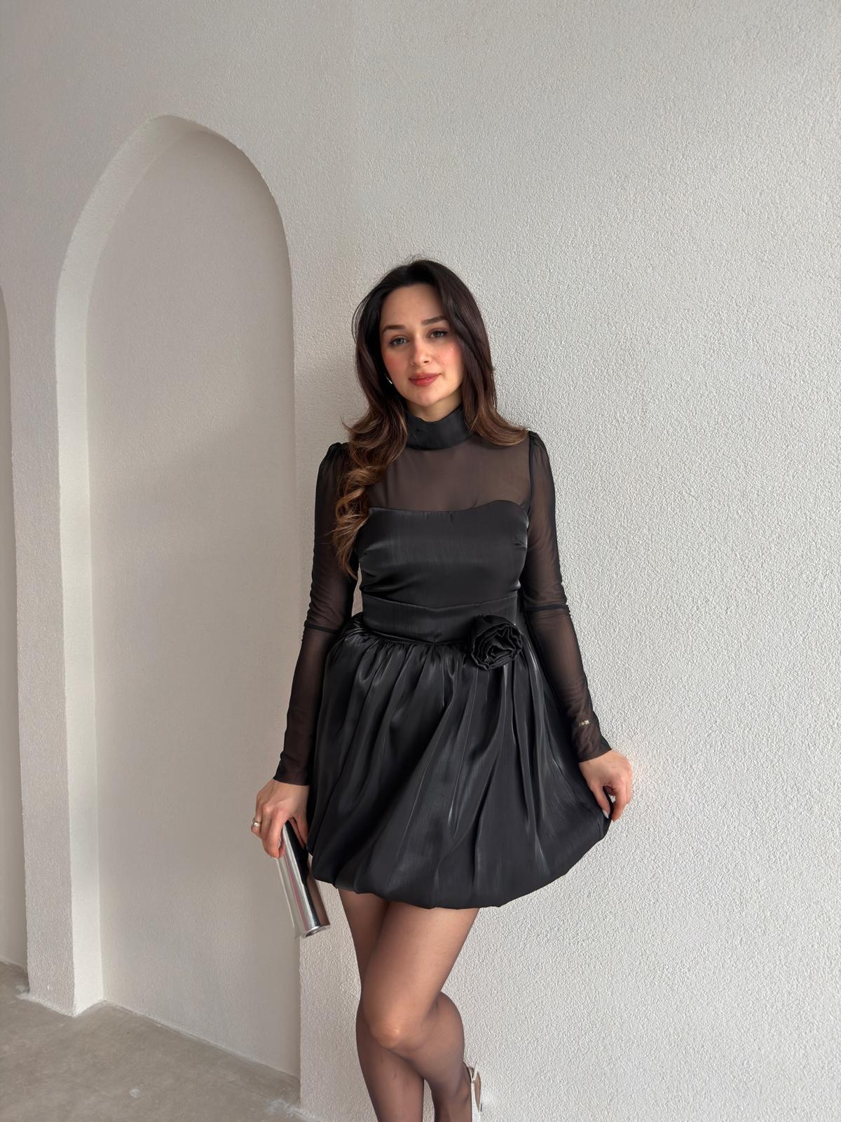 ROLLA Mini Elbise 6857 - Siyah