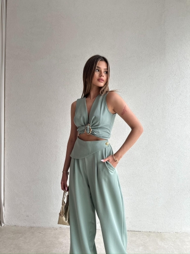 RUDOLF Takım 5093 - Yeşil - Mooi Butik