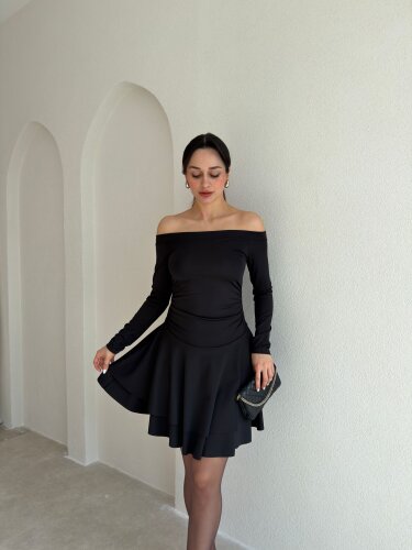 TAMİ Elbise 9067 - Siyah - 1