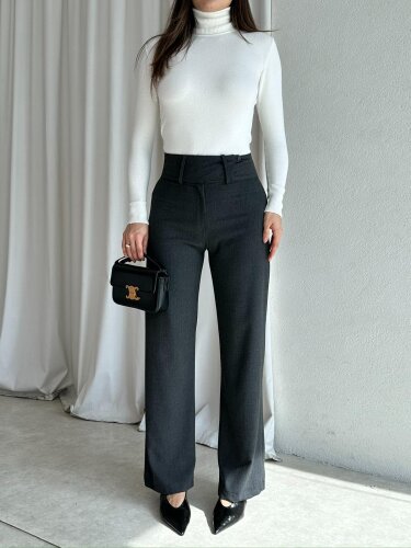 TERZİC Pantolon 8350 - Füme - 3