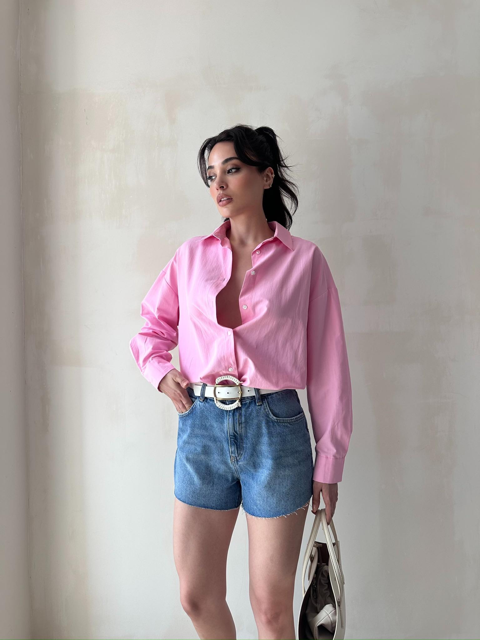TİGER Gömlek 8410 - Pembe