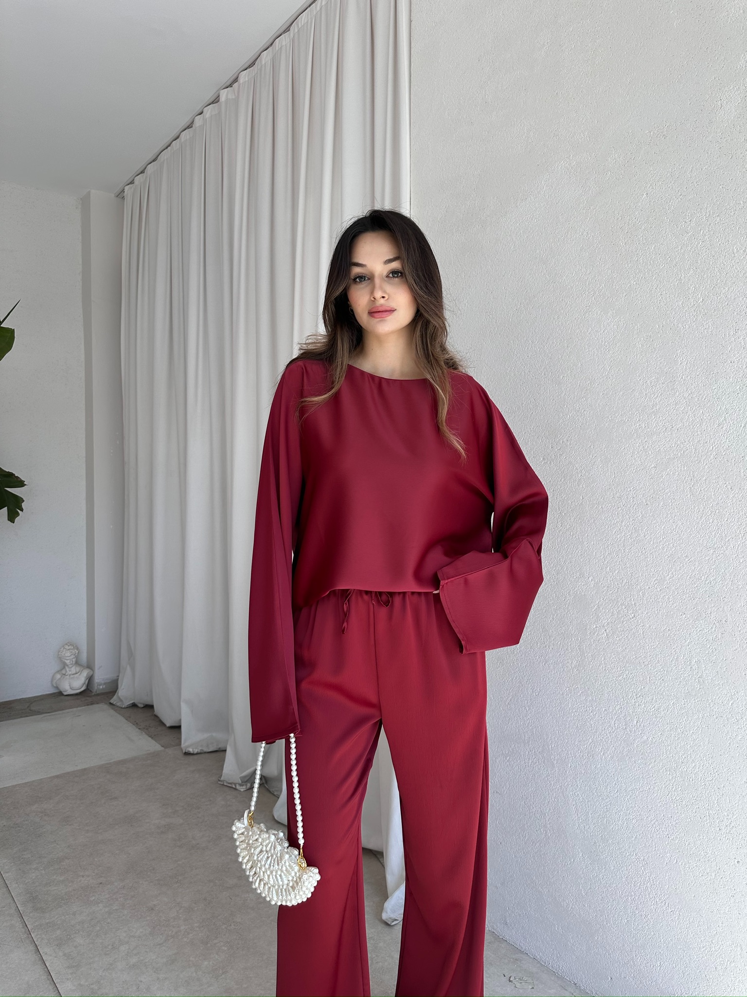 URBAN Takım 8113 - Bordo
