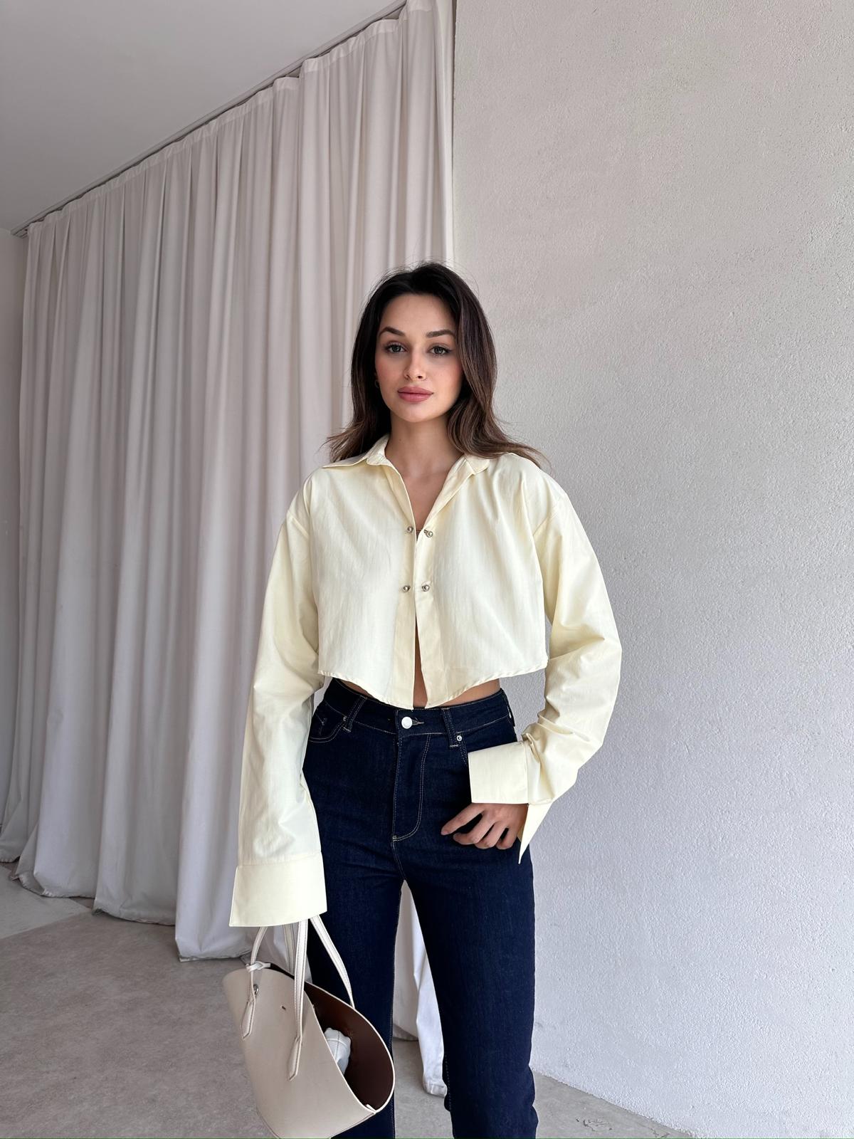 VALESKA Gömlek 8315 - Sarı