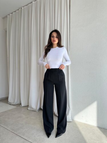 VENTO Pantolon 8386 - Siyah - Mooi Butik