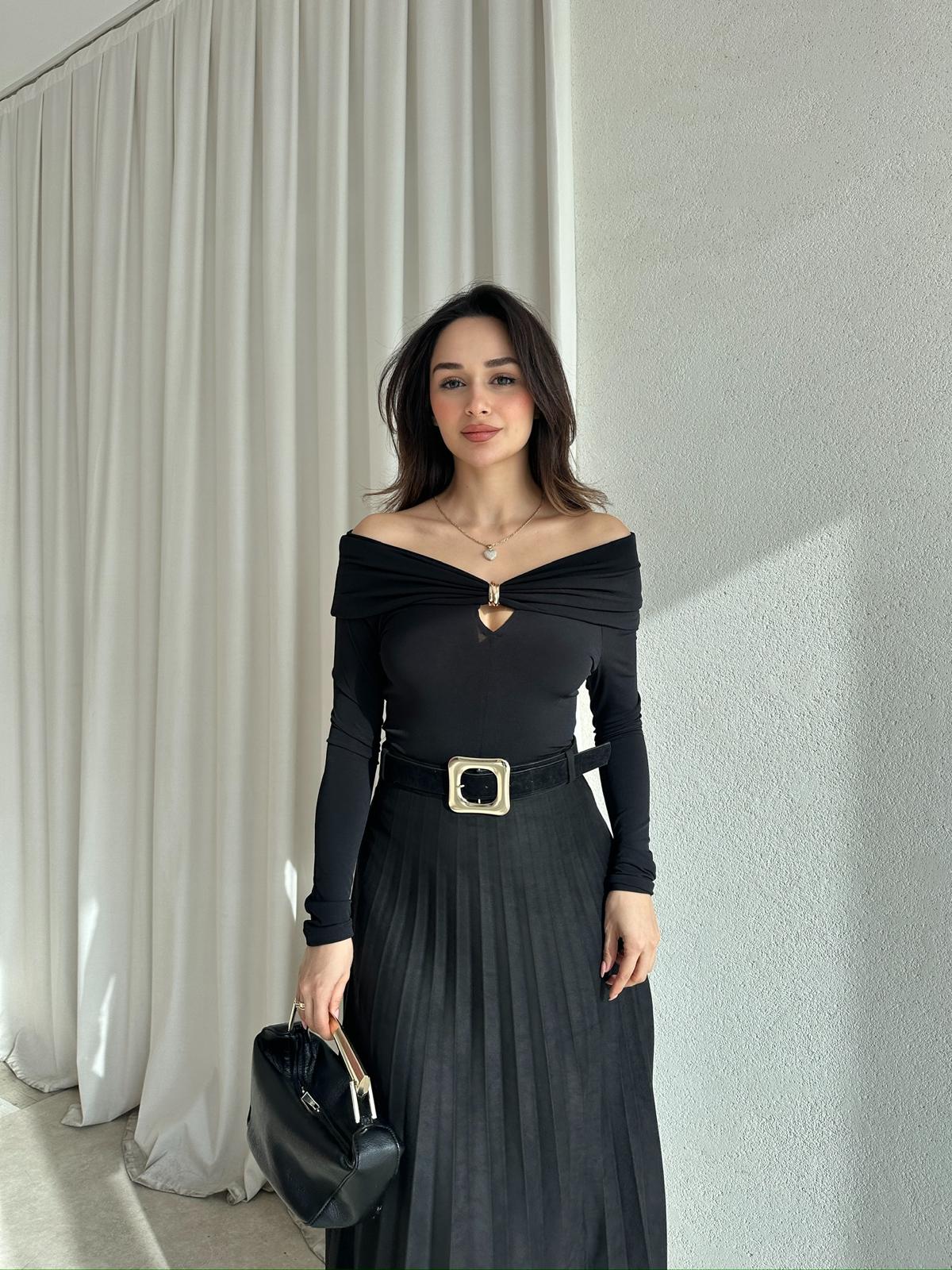 VEXA Bluz 8480 - Siyah