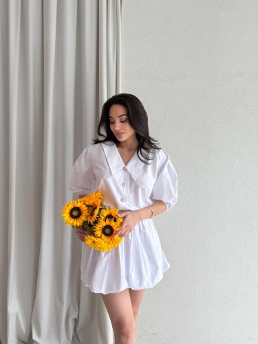 WİDE Takım 9876 - Beyaz - Mooi Butik