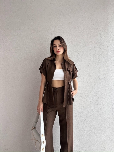 WİLSON Takım 5389 - Acı Kahve - Mooi Butik