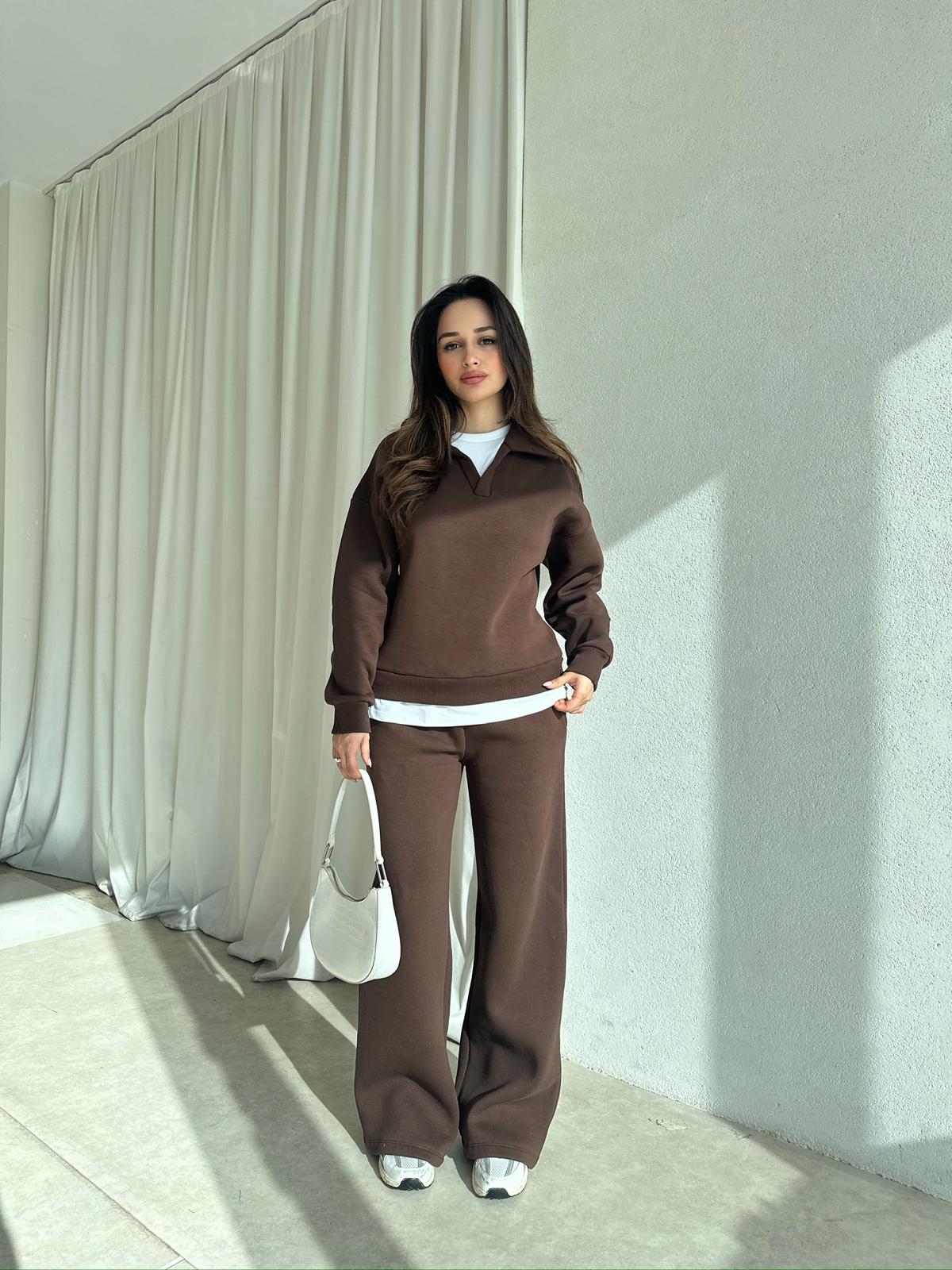 ZAURA Takım 8490 - Acı Kahve 