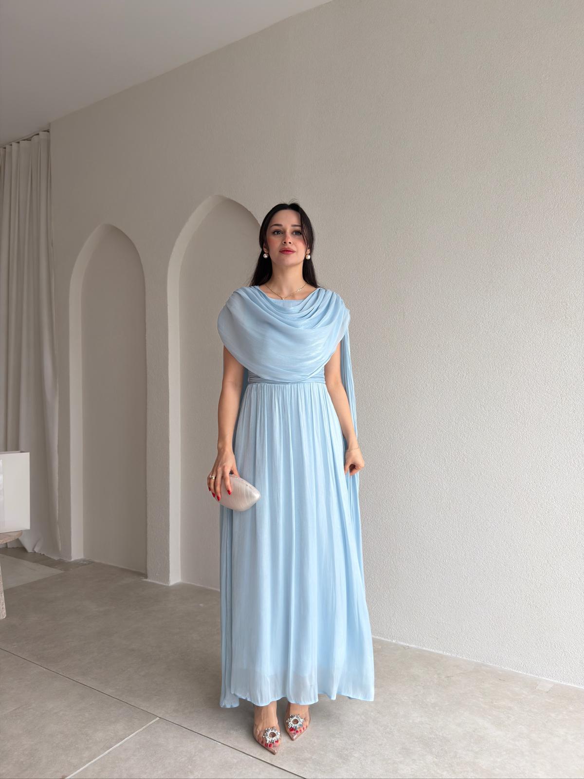 ZUZANNA Maxi Elbise 9069 - Bebe Mavisi